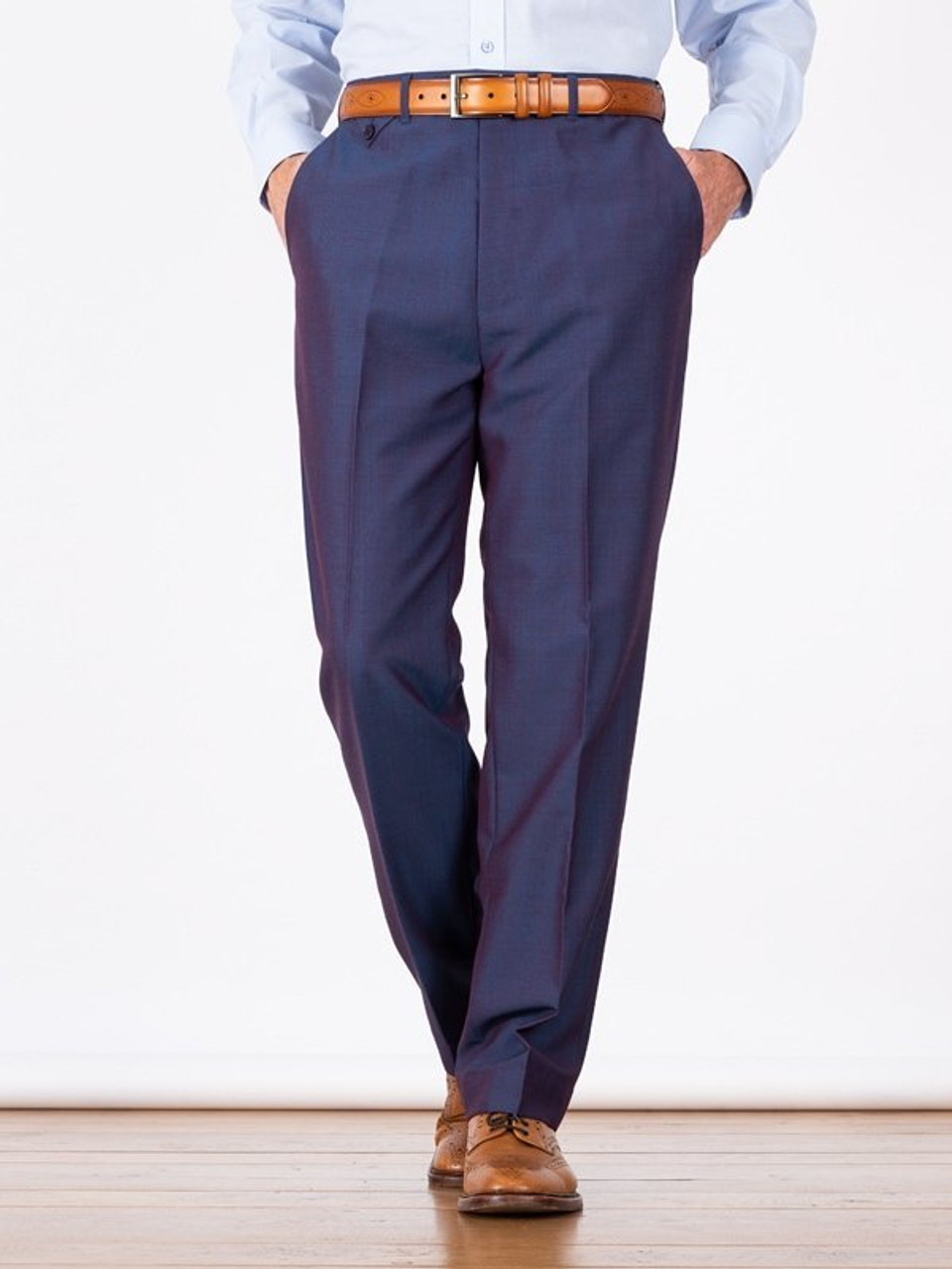 Peter England Pleated Pants - Buy Peter England Pleated Pants online in  India