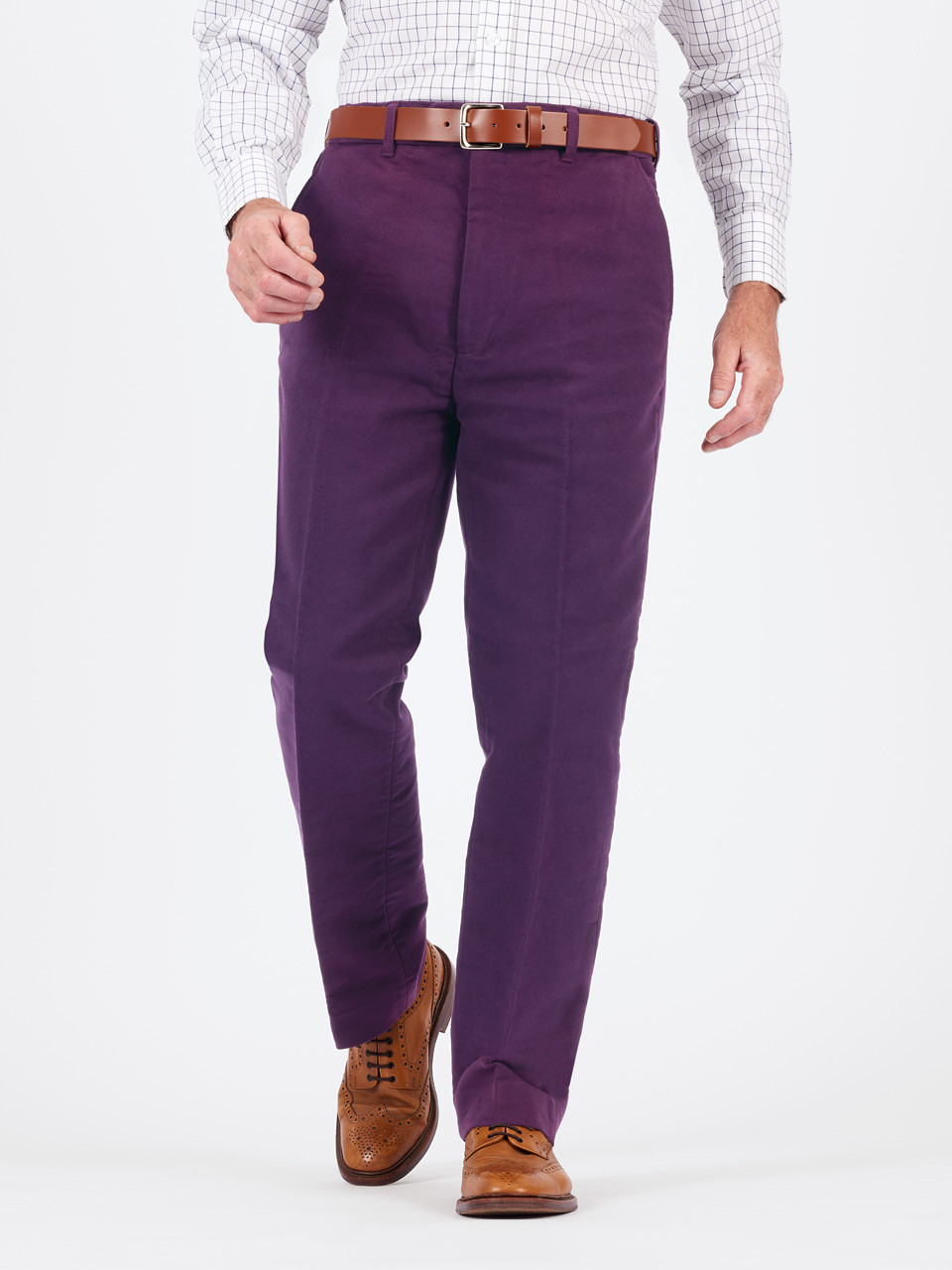 Baby Pink Solid Men Lycra Light Purple Formal Pant, Slim Fit at Rs  365/piece in Begusarai