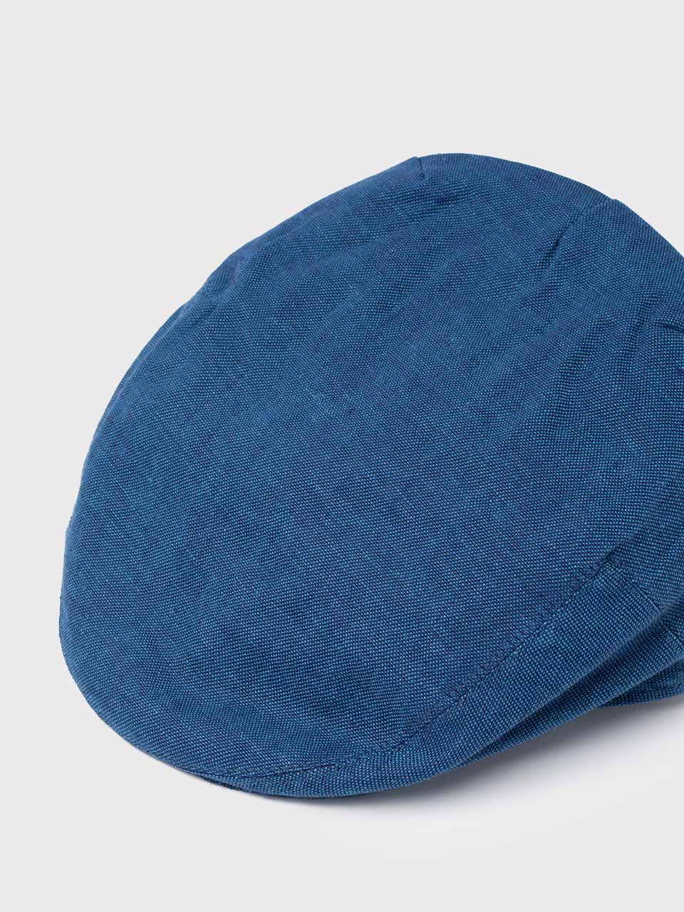 Blue Irish Linen Flat Cap Peter Christian