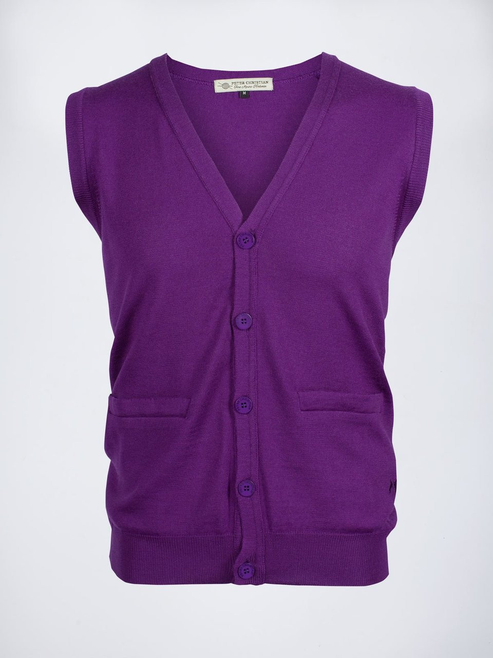 Deja Vu Sweater Vest - Purple