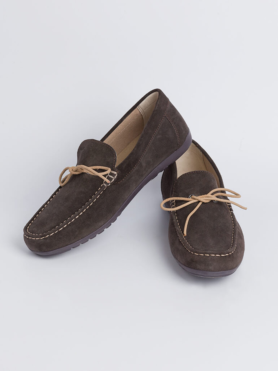 Brown Geox Moccasin | Peter Christian