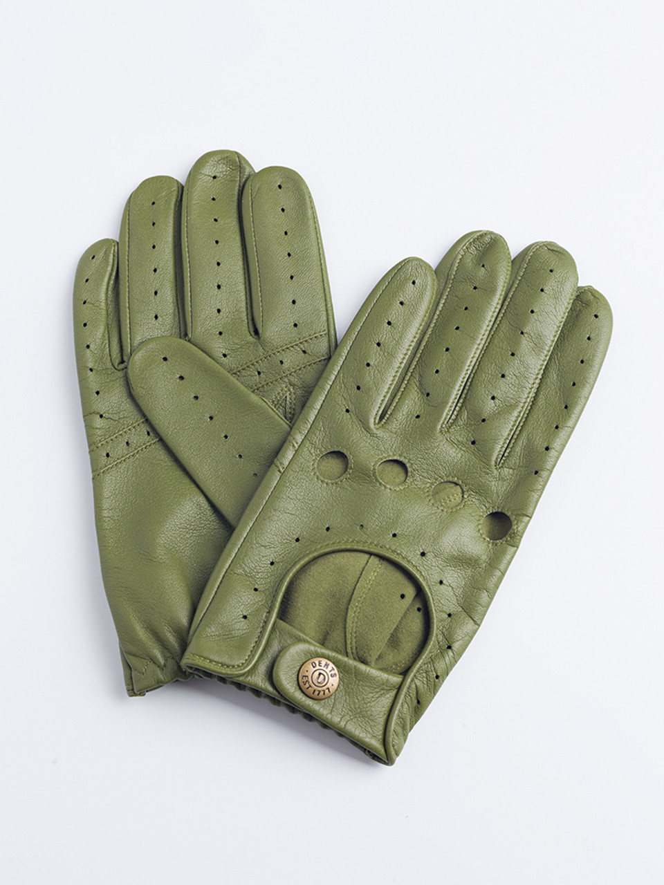 COACH】green leather gloves 00s - 小物