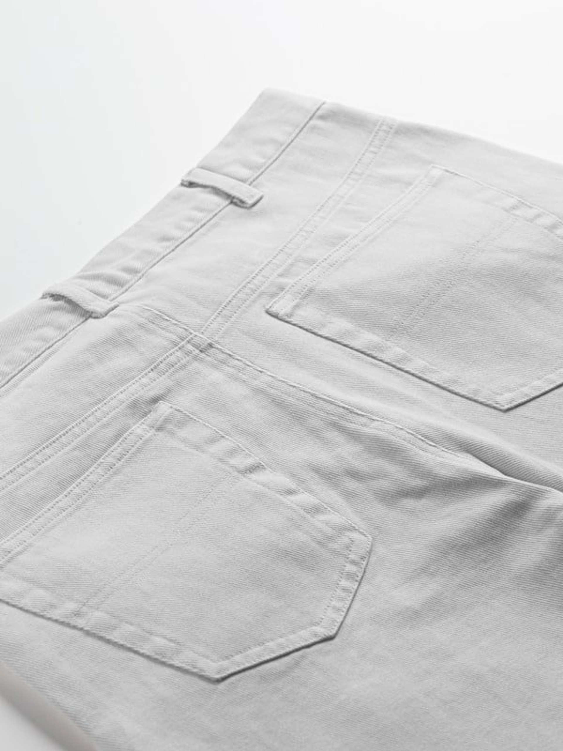 White Drill Jeans | Peter Christian