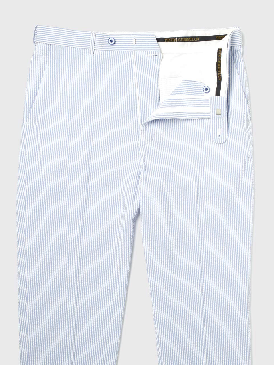 Champ Pant - Sailor Blue Stripe Seersucker main image 0