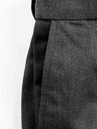 Charcoal Gray Cavalry Twill Pants | Peter Christian