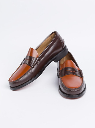 Brown Peter Christian Penny Loafer | Peter Christian