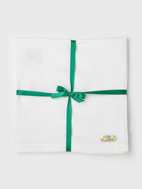 3 Pack Of Irish Linen Handkerchiefs