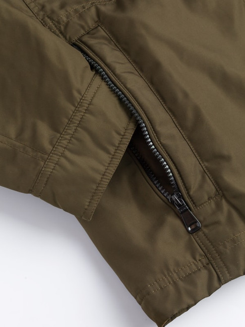 Olive Green Geox Field Jacket | Peter Christian