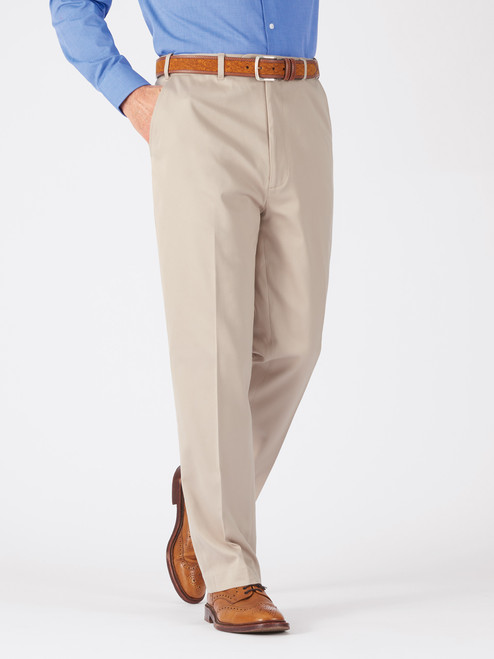 Gucci Beige Stretch Cotton Chino Pants, $680 | Bluefly | Lookastic