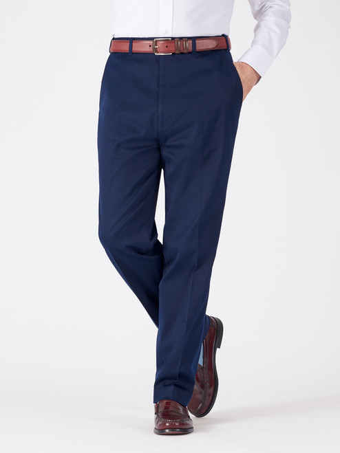 Hamilton Sharkskin Blue Pants