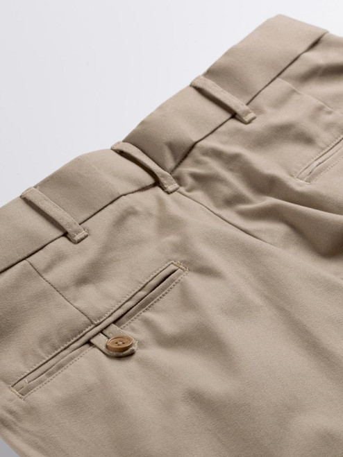 Sand Pleated Chino Pants