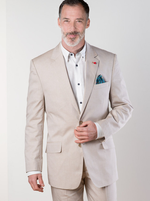 Sand Summer Suit Jacket