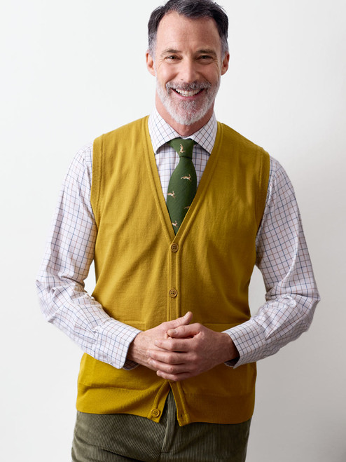 Gold Sweater Vest