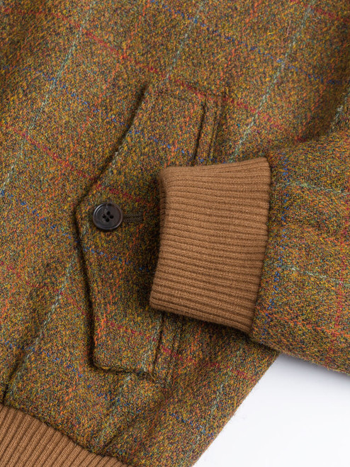 Amber Harris Tweed Harrington Jacket