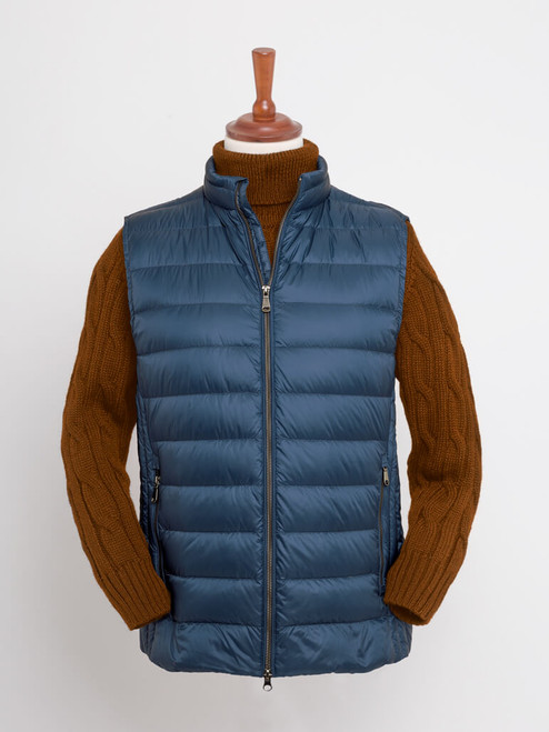 Geox Men's Navy Geox Down Gilet