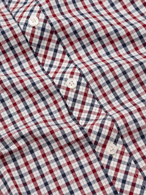 Red Ben Sherman Long Sleeve Check Shirt