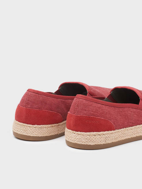 Red Geox Espadrilles