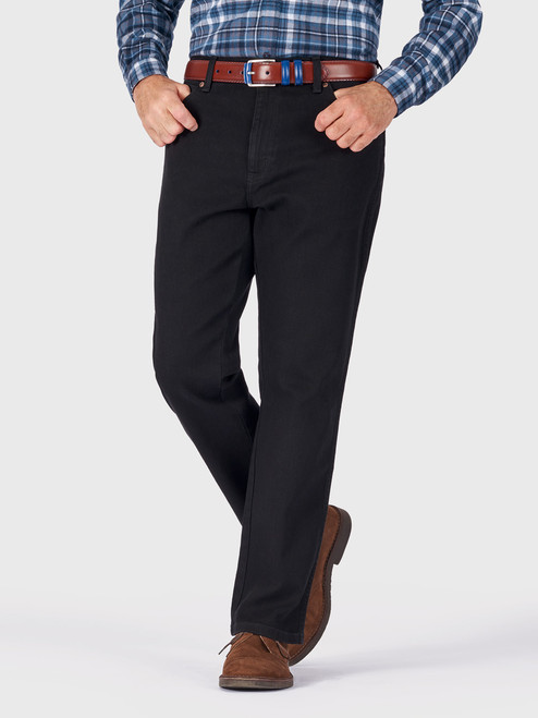 Buy Wrangler Men's Solid Black Jean (Regular) | Wrangler® India Official  Online Store