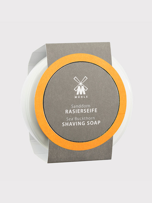 MÜHLE Porcelain Dish & Sea Buckthorn Shaving Soap