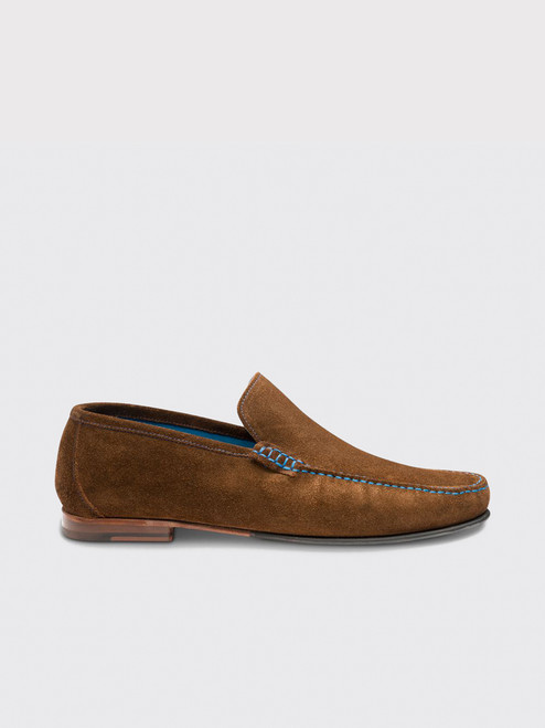 Brown Loake Nicholson Suede Loafer