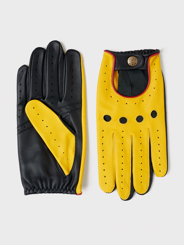 Dents Men's Handsewn Leather Driving Gloves