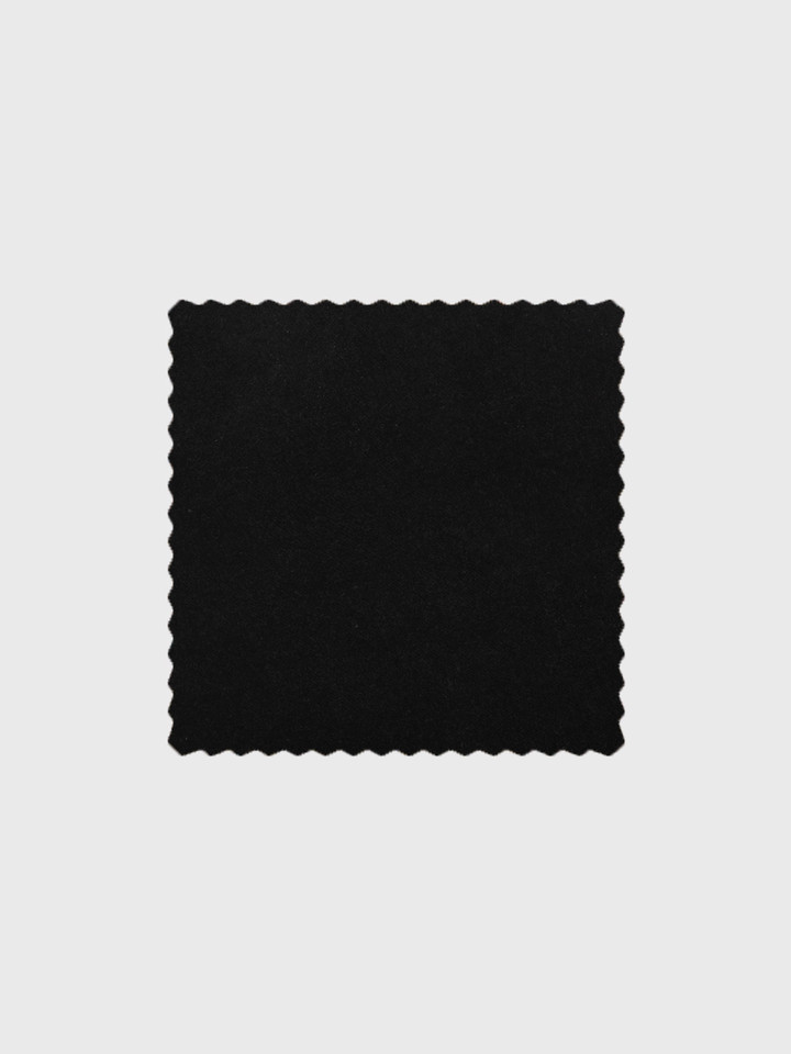 Black Velvet Fabric Sample