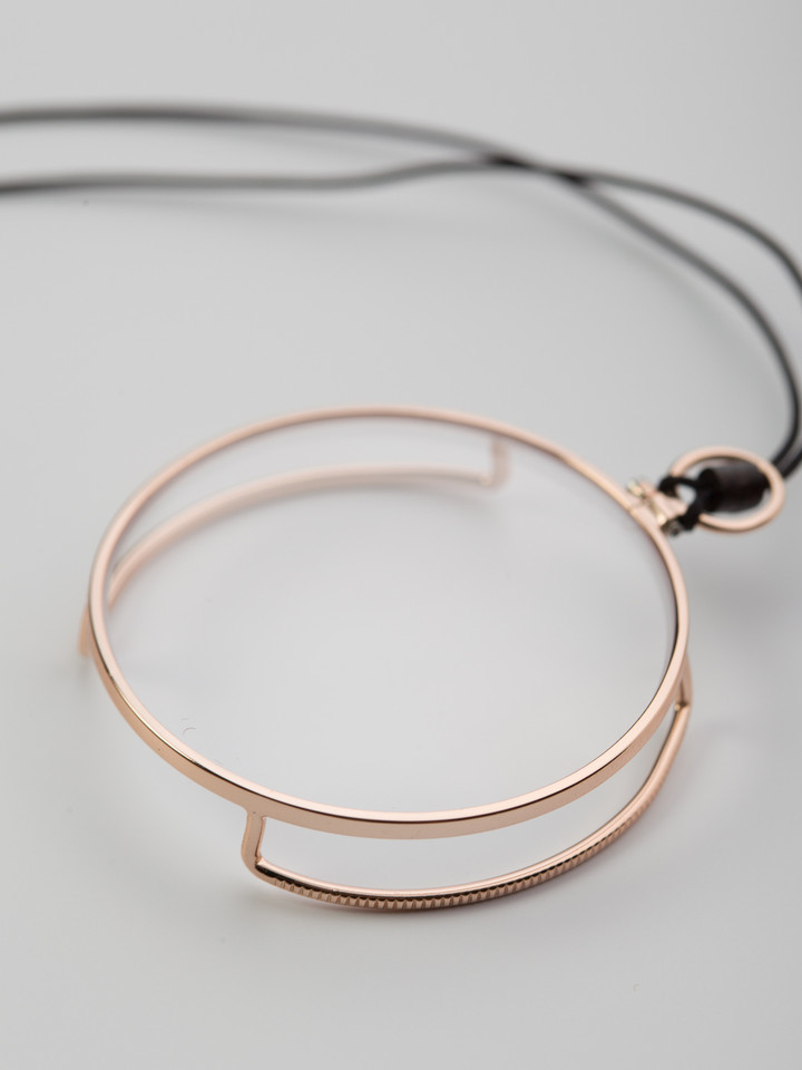 Mens Gilt Monocle Eyewear
