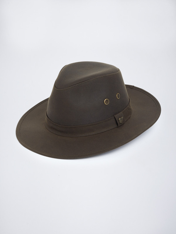 Olive Wax Drifter Hat