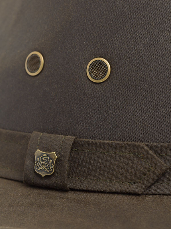 Olive Wax Drifter Hat