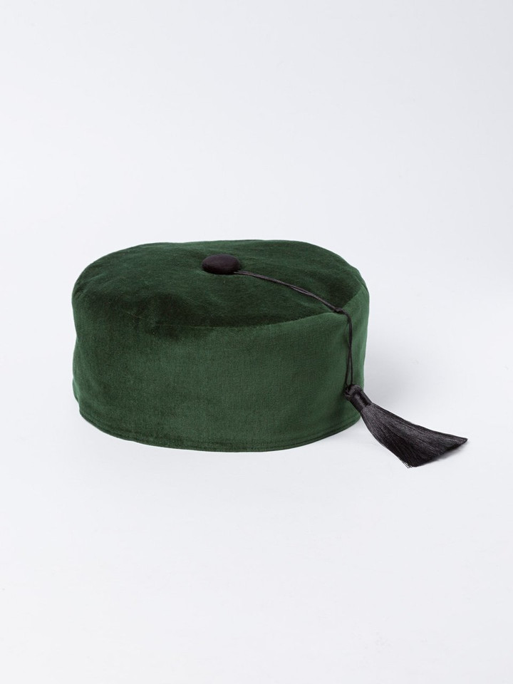 Green Smoking Cap