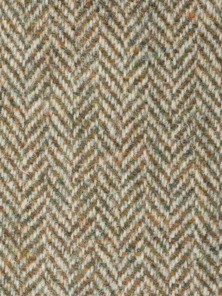 Oat Harris Tweed® Flat Top Cap Fabric