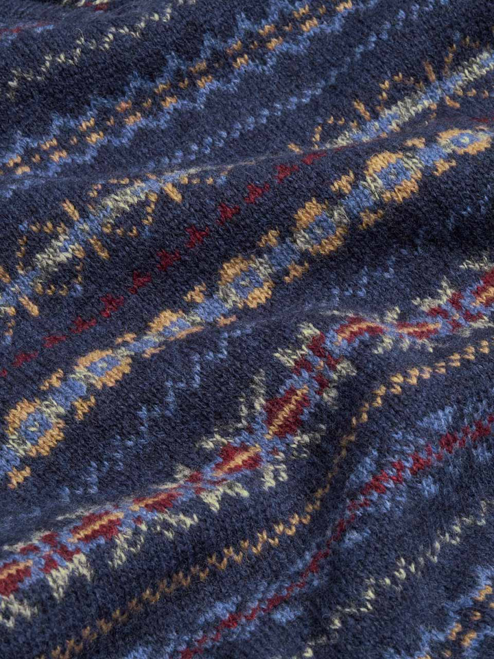 Navy Fairisle Slipover