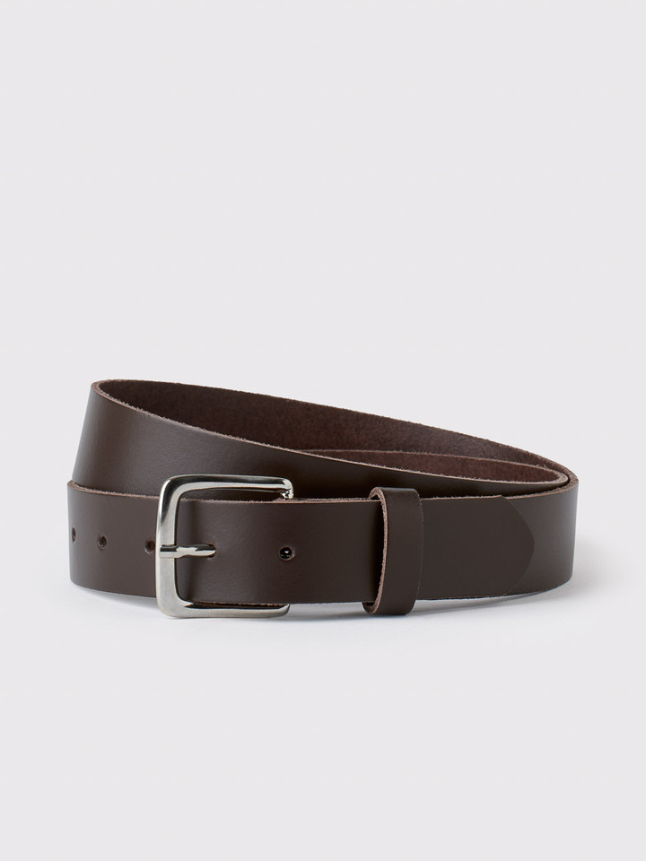 Mens Brown Leather Pant Belt