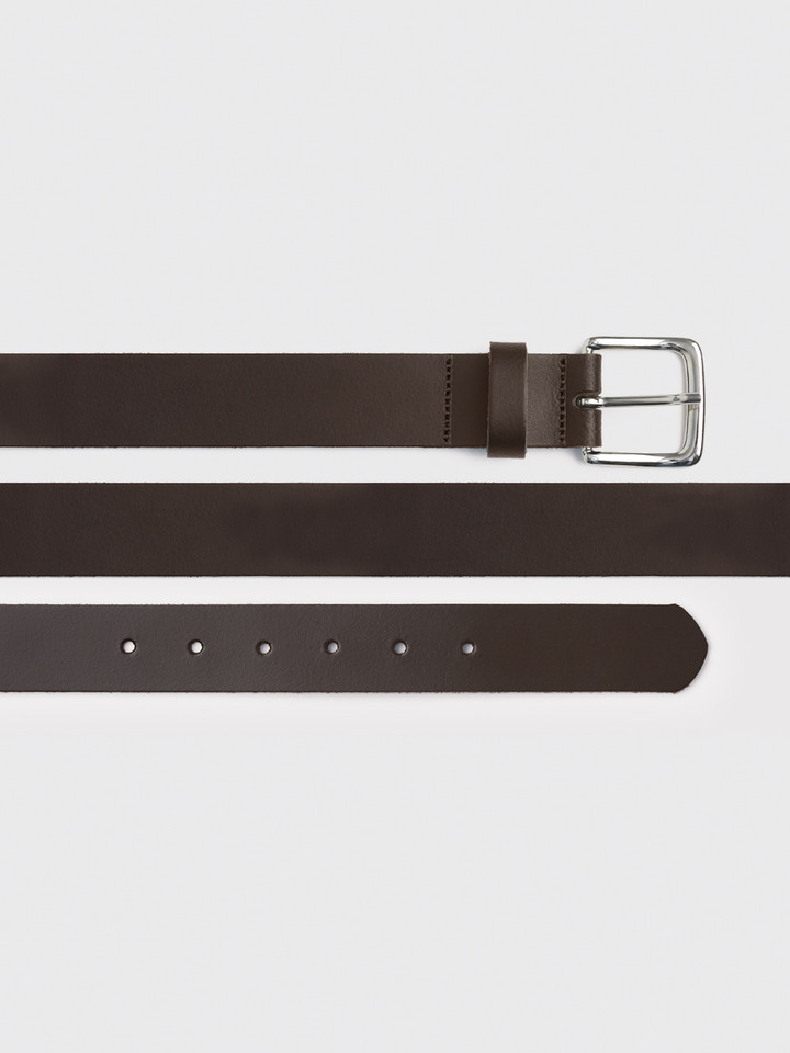 Mens Brown Leather Pants Belt