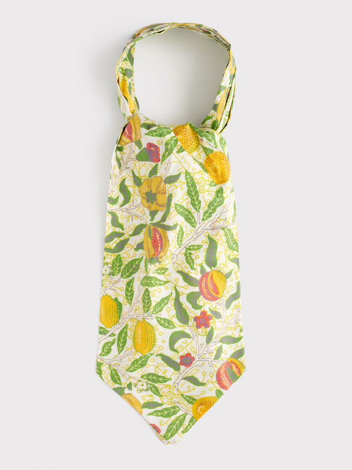 Gold Fruits William Morris Cravat