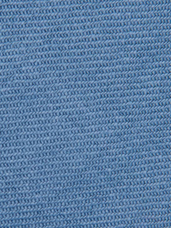 Blue Woven Wool Tie