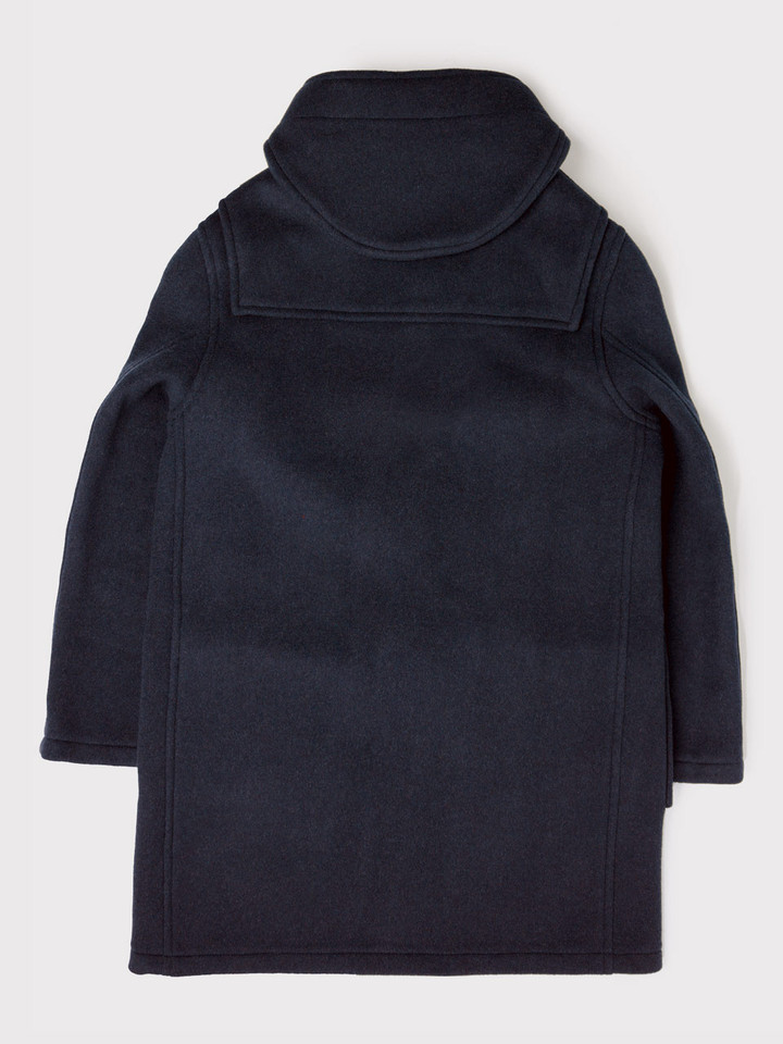 Navy Classic Duffle Coat Back