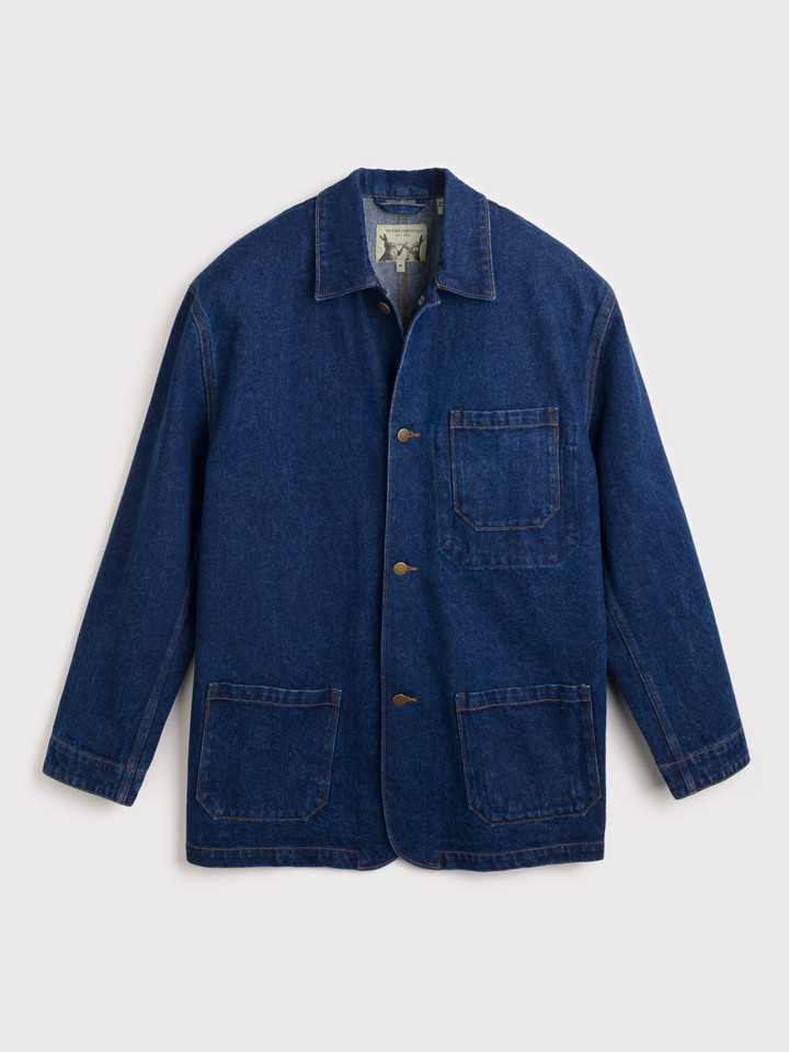 Mens Denim Chore Jacket