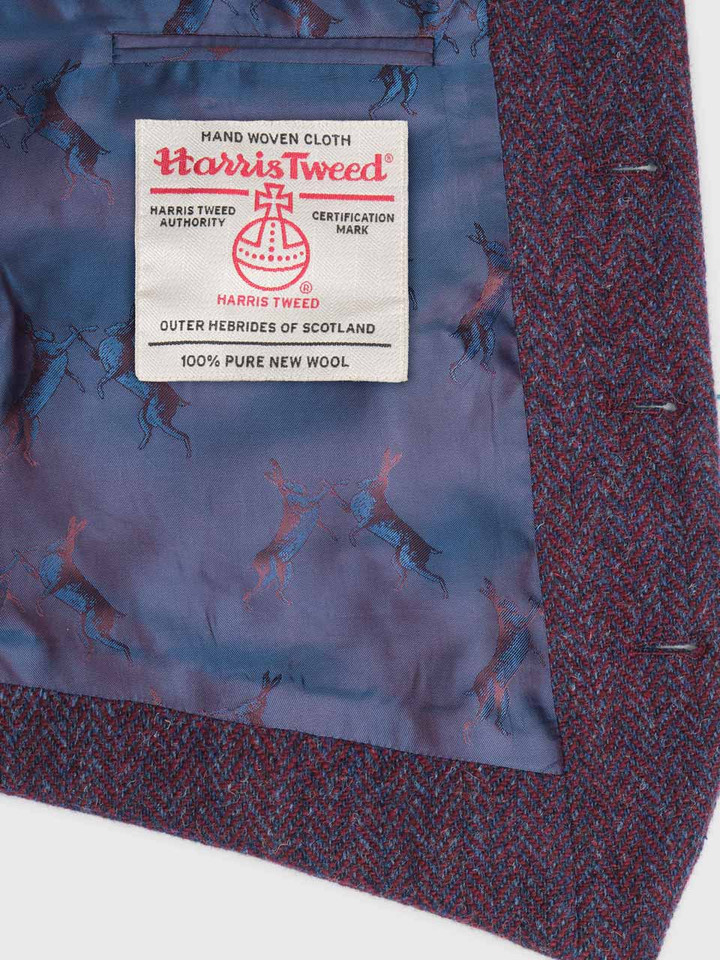 Burdock Harris Tweed® Vest Lining