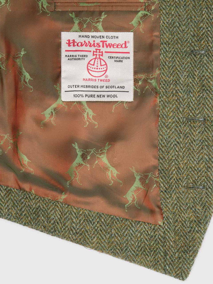 Nettle Harris Tweed® Vest Lining