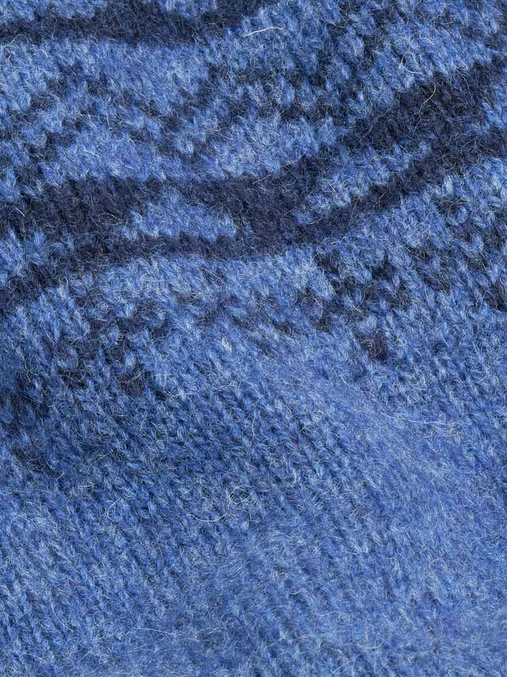 Blue Alps Fairisle Sweater Fabric