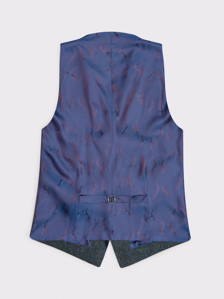 Highland Harris Tweed® Vest Back