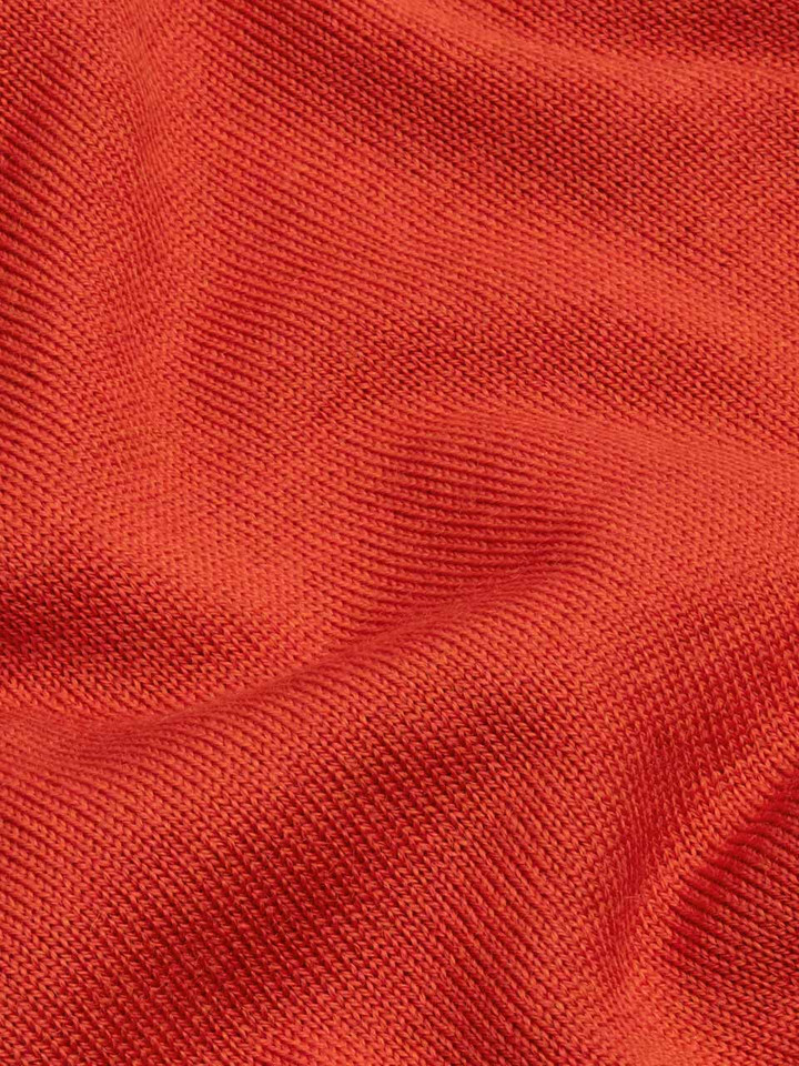 Spice Merino V-Neck Sweater Fabric