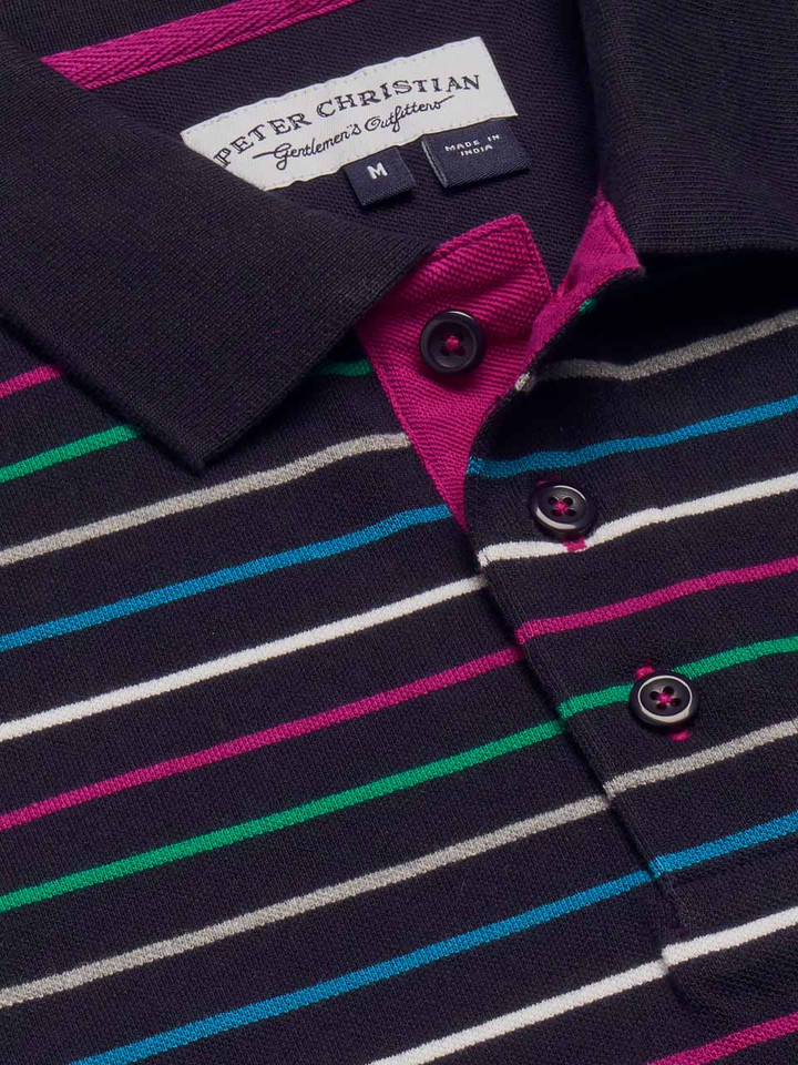 Striped Polo Shirt