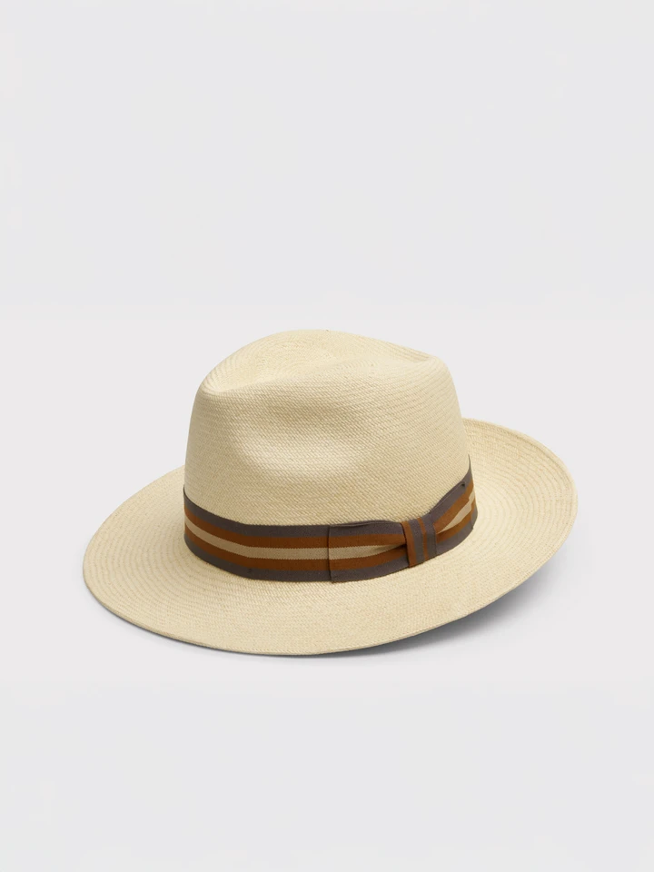 Mens Natural Superfine Panama Hat
