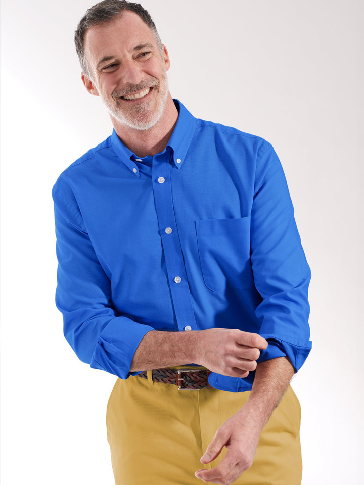Cobalt Oxford Shirt