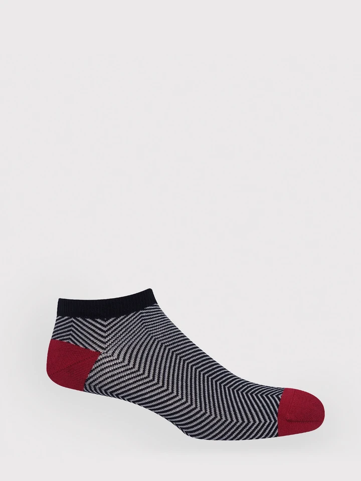 Black Lux Taylor Trainer Socks