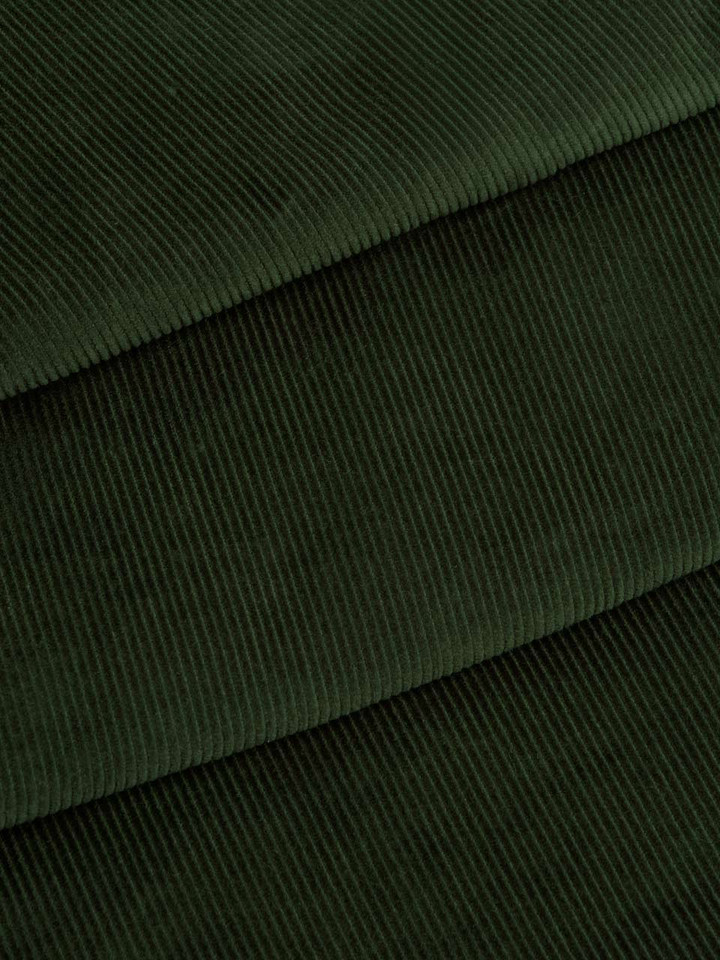 Mens Pine Green Needle Cord Jeans on Model