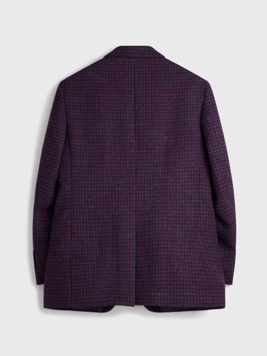 Mens Midnight Harris Tweed® Jacket Back