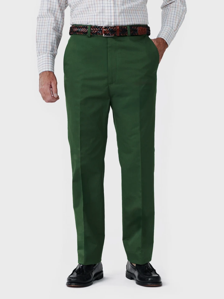 Mens Pine ultimate Chinos on Model